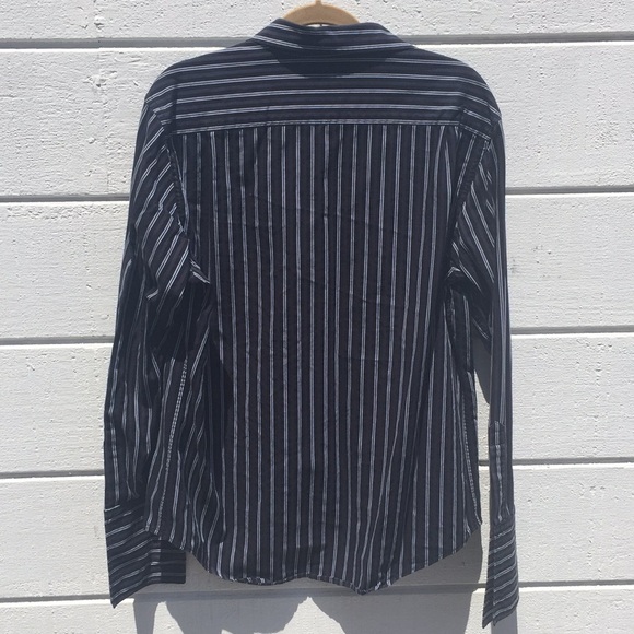 Banana Republic Striped Button Down - Picture 3 of 5